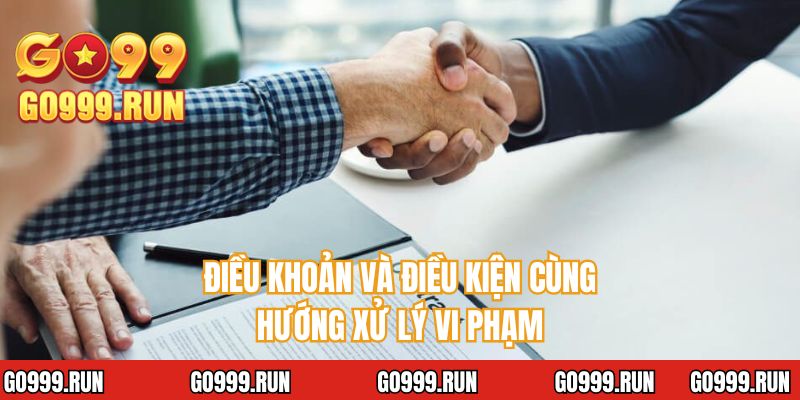 Điều khoản và điều kiện cùng hướng xử lý vi phạm